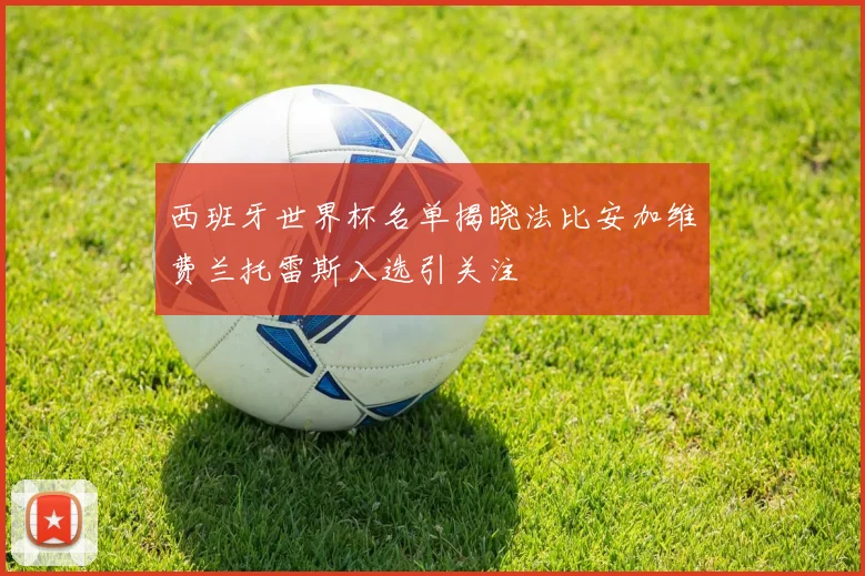 西班牙世界杯名单揭晓法比安加维费兰托雷斯入选引关注
